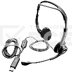 Наушники с микрофоном Logitech 960 черный 2.4м накладные оголовье (981-000100), фото10