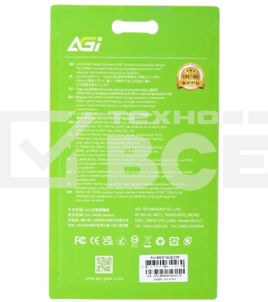 Оперативная память AGI, DDR5, 16GB (1x16GB), 4800MHz, CL40