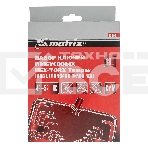 Набор ключей имбусовых Matrix HEX-TORX, 18 шт: HEX 1,5–10 мм, T10-T50, CrV, короткие, сатин., фото6