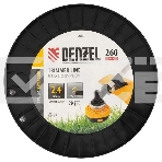Леска для триммера Denzel двухкомпонентная звезда, 2,4 мм х 260 м, на DIN катушке EXTRA CORD, фото4