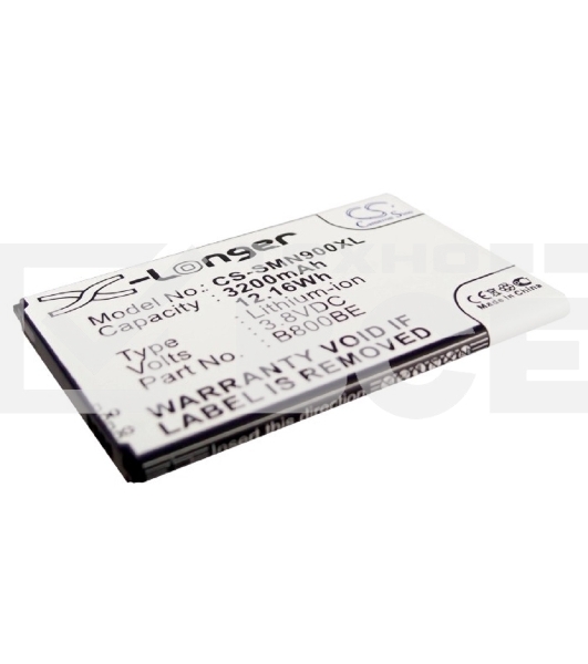 Аккумулятор CameronSino CS-SMN900XL (B800BC) для Samsung Note 3 N9000 3.8V / 3200mAh / 12.16Wh