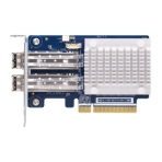 Адаптер QNAP QXP-32G2FC Dual-port Fiber Channel adapter, 2 x 32 Gb / s SFP +, PCIe Gen3 x8. For QTS OS ONLY, фото 1