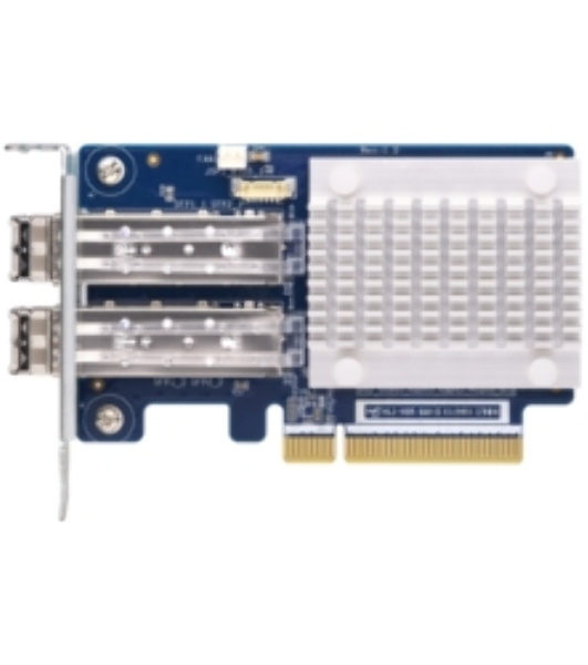 Адаптер QNAP QXP-32G2FC Dual-port Fiber Channel adapter, 2 x 32 Gb / s SFP +, PCIe Gen3 x8. For QTS OS ONLY