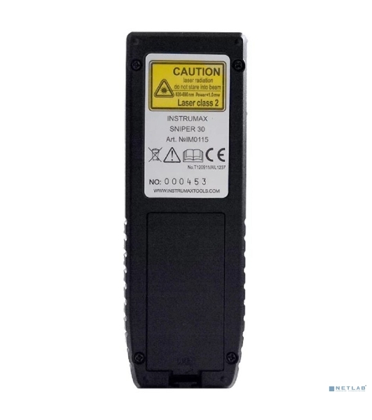 Дальномер лазерный INSTRUMAX SNIPER 30  0.05-30м ±2мм 2хААА