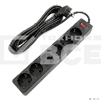 Сетевой фильтр 5bites GARDA SP6B-550 6S/3x0.75 мм2/5 м/черный, фото3