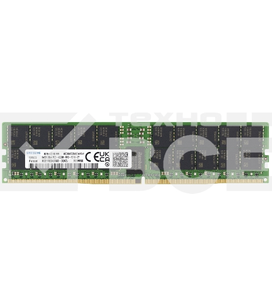 Оперативная память Samsung, DDR5, 64GB (1x64GB), 4800MHz, CL40, ECC, RDIMM, OEM