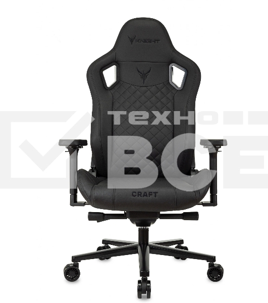 Кресло игровое Knight Craft черный
