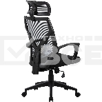 Кресло компьютерное Cactus CS-MC414-BK черный, сетка/ткань, фото4