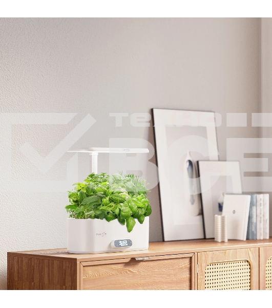 Гидропонная установка Cactus Garden 4.7л 24Вт белый (CS-SMARTPOT-11)