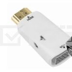Переходник HDMI на VGA c аудио белый, фото3