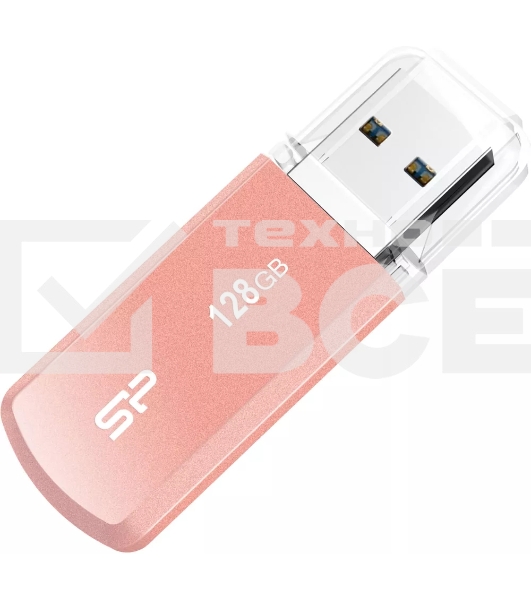 Флеш диск 128Gb Silicon Power Helios 202, USB 3.2, Pink