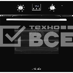 Встраиваемый духовой шкаф MOE 6183 B 60 см, 8 режимов, High-Tech, 70 л, гидролизная очистка, черный, фото2