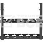 Кабель-канал Cactus CS-CM-400-2BK для столов 40x13.4x34.2см черный, фото3