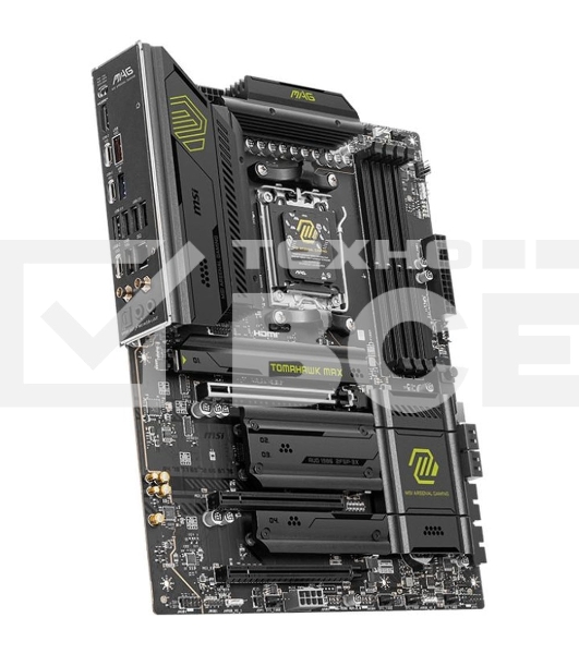 Материнская плата MSI MAG B850 TOMAHAWK MAX WIFI, AM5, AMD B850, 4xDDR5, 4xSATA, 4xM.2, 3xPCI-E x16, 1xHDMI, 1x5Gb LAN, 2xUSB-A 5Gbps, 4xUSB-A 2.0, 3xUSB-C 10Gbps, 7.1, Wi-Fi 7, Bluetooth 5.4, ATX