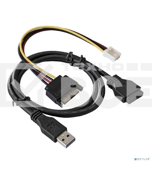 Планка USB на переднюю панель ExeGate EX289290RUS U5H-625, 5,25