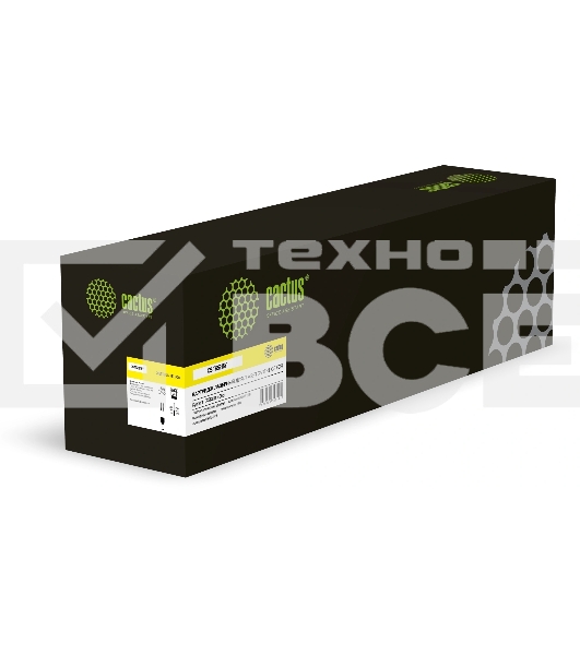 Картридж лазерный Cactus CS-TK5215Y желтый (15000 стр.) для Kyocera TASKalfa 406ci с чипом