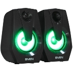Акустическая система SVEN 370 2.0 черные (2x2W, USB, RGb подсветка), фото33