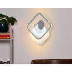 Светильник Ambrella light FA266 WH/GR белый/серый LED 3000K+6400K 16W 310*270*50, фото3