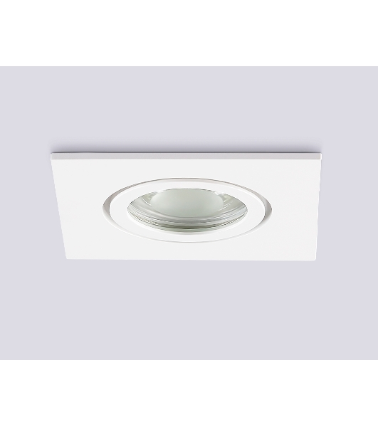 Светильник Ambrella light TN1160 WH белый IP44 GU5.3 85*85*28
