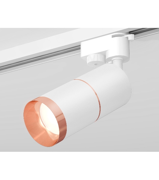 Светильник Ambrella light XT6301031 SWH/PPG белый песок/золото розовое полированное MR16 GU5.3 (A2520,C6301,A2063,C6301,N6135)
