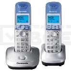 Телефон беспроводной (DECT) Panasonic KX-TG2512RUS (серебристый) {Доп трубка в комплекте,АОН, Caller ID,спикерфон на трубке,полифония}, фото3