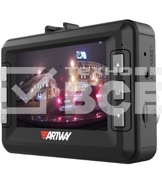 Видеорегистратор с радар-детектором Artway MD-105 черный