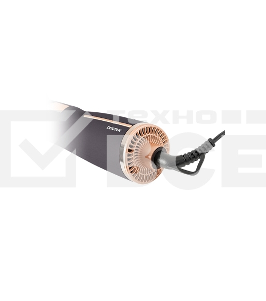 Фен-щетка Centek CT-2061 1000 Вт золото/чёрный