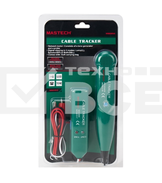 Тестер трассоискатель с генератором сигнала MS6812 MASTECH