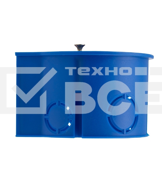 Коробка установочная сборная (оконечная), 68х45 мм Rexant