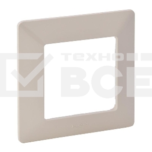 Рамка 'Слоновая кость'. 1-постовая универсальная Valena LIFE