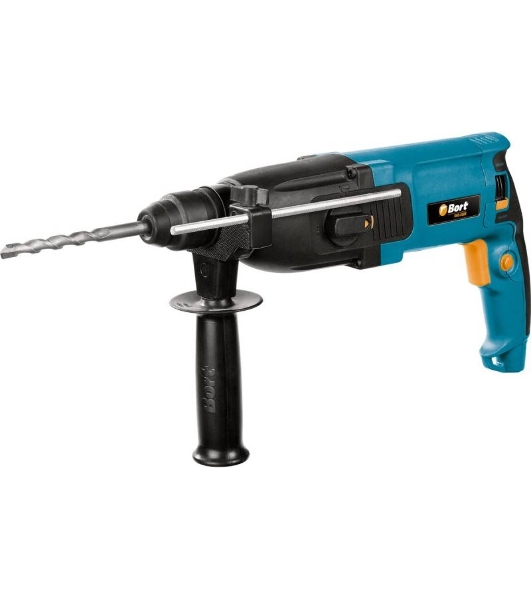 Перфоратор электрический Bort BHD-800N (мощность 900 Вт; скорость вращения 0-900 об/мин; сила удара 3,5 Дж; патрон SDS+; набор аксессуаров 10 шт)