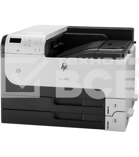 Принтер лазерный HP LaserJet Enterprise 700 M712dn (CF236A), A3, ч/б, печ. до 41 стр/мин. (А4) до 40 стр/мин. (А3), 1200 x 1200 dpi, USB, RJ-45, Air Print