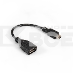 Кабель OTG USB 2.0 ExeGate EX-OTG-USB2-AFminiBM5P-0.15 (AF/miniBm 5P, 0,15м), фото2