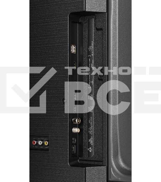 Телевизор Hisense 50' 50E7KQ черный QLED UHD 60Hz Smart