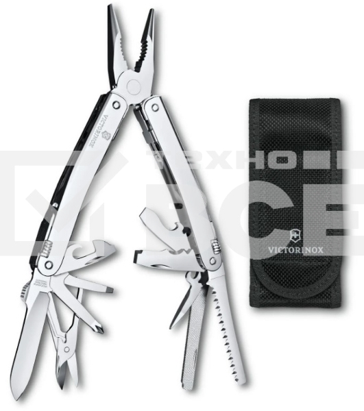 Мультитул Victorinox SwissTool Spirit MX (3.0224.MN) 105мм 24функц. чехол нейлоновый серебристый подар.коробка