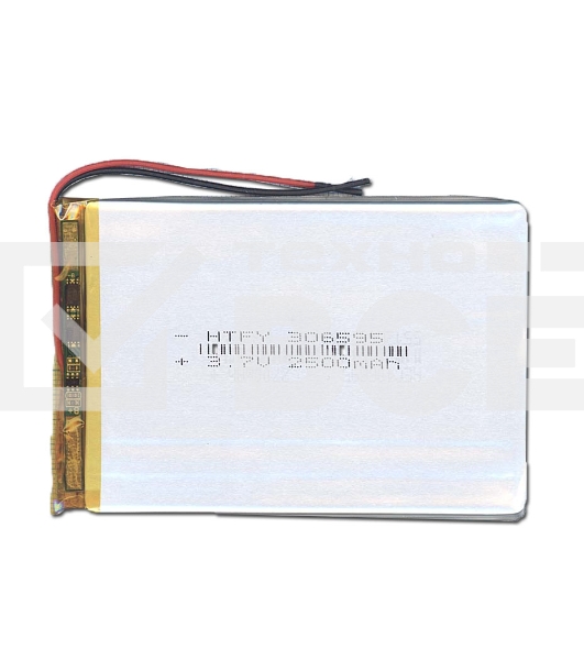 Аккумулятор Li-Pol (батарея) 3*65*95мм 2pin 3.7V/2500mAh