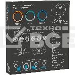 Светильник кольцевой Gauss 14W 700lm 3000-6500K 5V USB IP20 260x23мм черный дим пульт LED, фото6