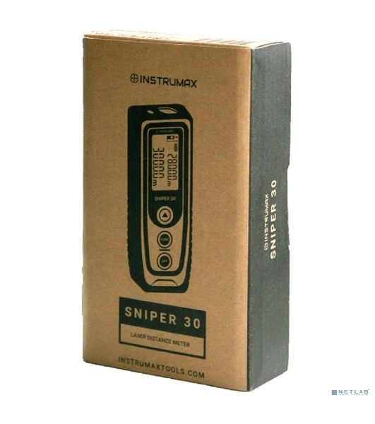 Дальномер лазерный INSTRUMAX SNIPER 30  0.05-30м ±2мм 2хААА
