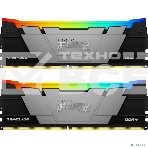 Оперативная память Kingston Fury Renegade, DDR4, 16GB (2x8GB), 3200MHz, CL16, с радиаторами, RGB, черный, фото6