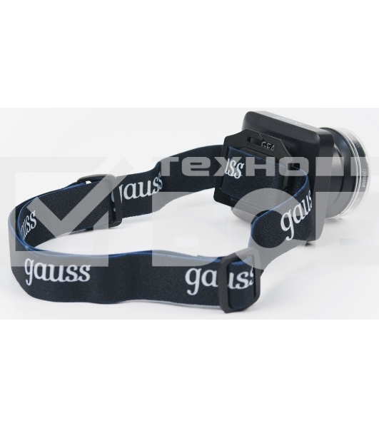 Фонарь налобный GAUSS GFL401 5W 100lm диммируемый Li-ion 3000mAh LED