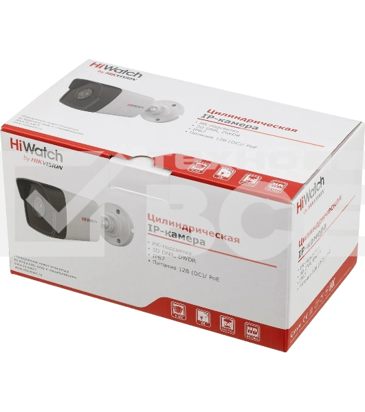 Камера IP 2Мп уличная цилиндрическая, EXIR ИК 30м, 1/2.9 CMOS, 1920х1080@25к/с, объектив 2.8мм, угол 104, мех ИК-фильтр; 0.01Лк@F2.0, H.265/H.265+/H.264/H.264+/MJPEG ROI, коридорный режим, DWDR, 3D DNR, BLC, Smart ИК, обнаружение движения 2.0, IP67, -40..