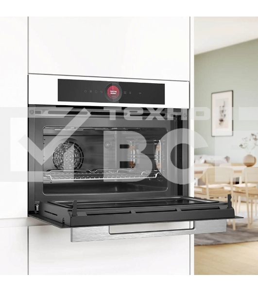 Встраиваемый духовой шкаф электрический Bosch CMG7241W1 белый
