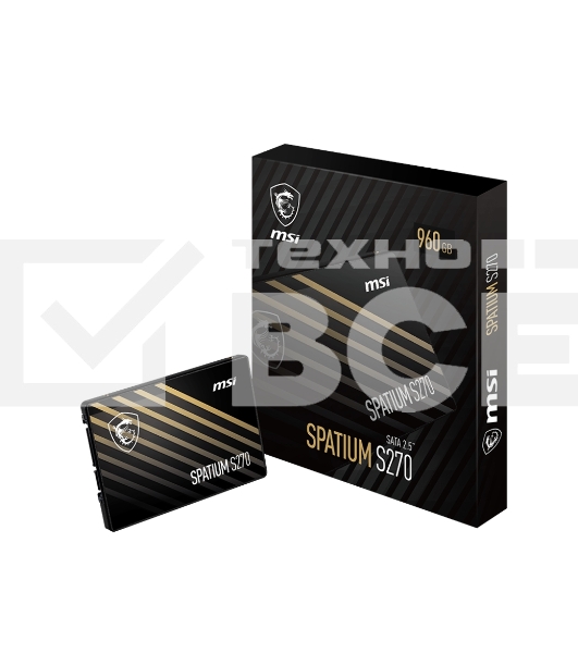 Накопитель SSD MSI SPATIUM S270, 240GB, 2.5