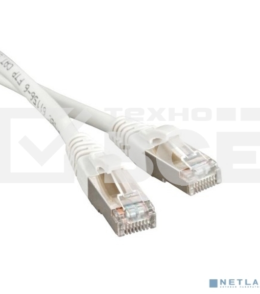 Патч-корд Hyperline PC-LPM-STP-RJ45-RJ45-C5e-20M-LSZH-GY F/UTP, экранированный, Cat.5е, LSZH, 20 м, серый