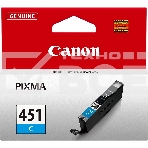 Картридж струйный CLI-451C (6524B001) для Canon PIXMA iP7240/MG6340/MG5440, Голубой, 332стр., фото3