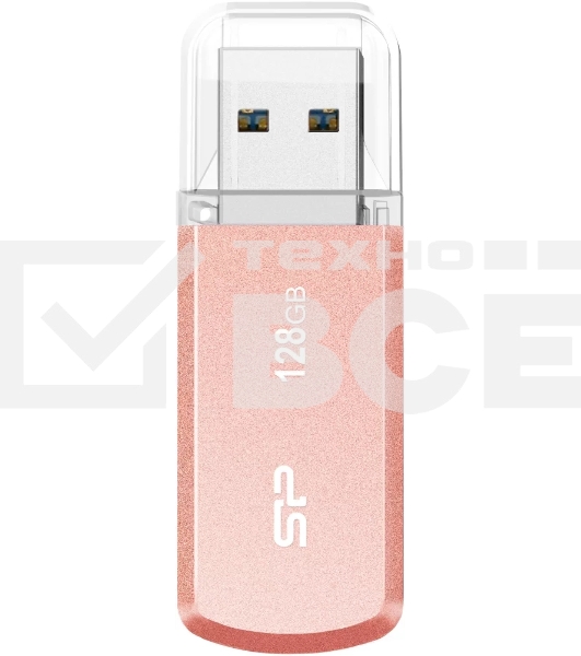 Флеш диск 128Gb Silicon Power Helios 202, USB 3.2, Pink
