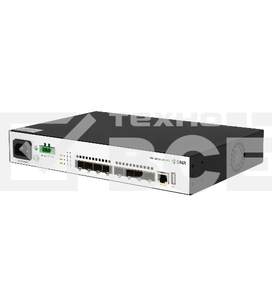 Управляемый коммутатор уровня SNR 2+, 8 x 1/10GE SFP+. Питание: 220V AC + встроенный UPS 12V