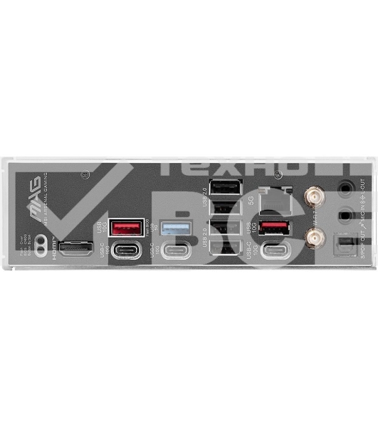 Материнская плата MSI MAG B850 TOMAHAWK MAX WIFI, AM5, AMD B850, 4xDDR5, 4xSATA, 4xM.2, 3xPCI-E x16, 1xHDMI, 1x5Gb LAN, 2xUSB-A 5Gbps, 4xUSB-A 2.0, 3xUSB-C 10Gbps, 7.1, Wi-Fi 7, Bluetooth 5.4, ATX