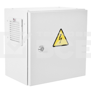 Шкаф ЭКОНОМ уличный всепогодный настенный укомплектованный (В400 Ш400 Г210), комплектация T1-IP54