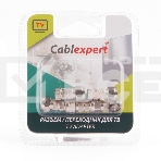 Коннектор Cablexpert F SPL6-02, для кабеля RG6, 5шт, с уплот. рез. кольцом, фото3